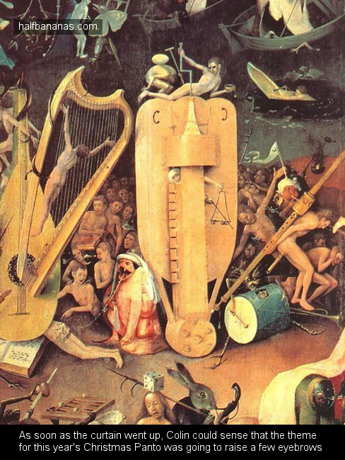 Hieronymus Bosch - Christmas panto pic